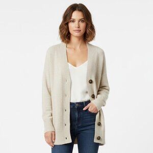 H&M Oversized V-Neck Women's Cardigan Sweater US Size S